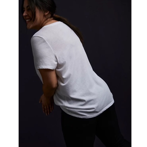 TORRID NWT VINTAGE TEE - TRIBLEND JERSEY LEOPARD SKULL WHITE - Picture 4 of 5